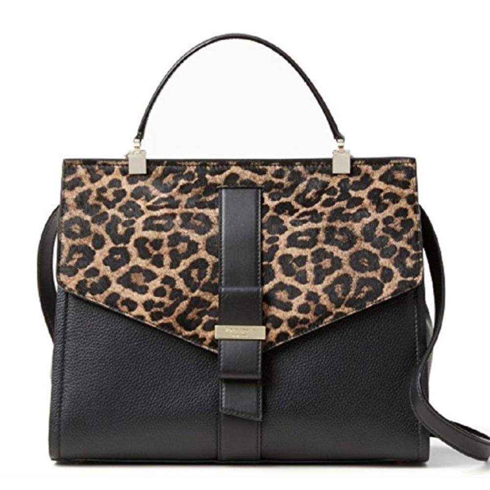Kate Spade Rosaline Parchment Drive haircalf NWT